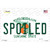 Spoiled Florida Novelty Sticker Decal