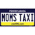 Moms Taxi Pennsylvania State Novelty Sticker Decal