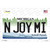 N Joy Mi Michigan Novelty Sticker Decal
