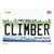 Climber Michigan Novelty Sticker Decal