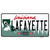Lafayette Louisiana Novelty Sticker Decal