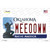 Meeooww Oklahoma Novelty Sticker Decal