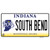 South Bend Indiana Novelty Sticker Decal