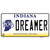 Dreamer Indiana Novelty Sticker Decal