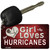 This Girl Loves Her Hurricanes Novelty Metal Key Chain KC-8448