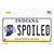 Spoiled Indiana Novelty Sticker Decal
