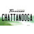 Chattanooga Tennessee Novelty Sticker Decal