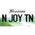 N Joy Tennessee Novelty Sticker Decal