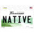 Native Tennessee Novelty Sticker Decal