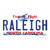 Raleigh North Carolina Novelty Sticker Decal