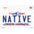 Native North Carolina Novelty Sticker Decal