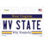 West Virginia State Novelty Sticker Decal