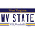West Virginia State Novelty Sticker Decal
