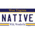 Native West Virginia Novelty Sticker Decal