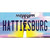 Hattiesburg Mississippi Novelty Sticker Decal