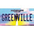Greenville Mississippi Novelty Sticker Decal