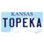 Topeka Kansas Novelty Sticker Decal