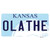 Olathe Kansas Novelty Sticker Decal
