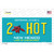 2 Hot New Mexico Novelty Sticker Decal