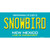 Snowbird New Mexico Novelty Sticker Decal