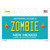 Zombie New Mexico Novelty Sticker Decal