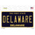 Delaware Novelty Sticker Decal