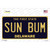 Sun Bum Delaware Novelty Sticker Decal