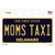 Moms Taxi Delaware Novelty Sticker Decal