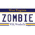 Zombie West Virginia Novelty Sticker Decal