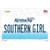 Southern Girl Kentucky Novelty Sticker Decal