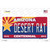 Arizona Centennial Desert Rat Novelty Sticker Decal