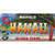 Hawaii State Novelty Sticker Decal