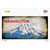 Washington State Rusty Background Novelty Sticker Decal