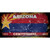 Arizona Centennial State Rusty Novelty Sticker Decal