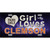 This Girl Loves Clemson Novelty Metal License Plate