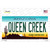 Queen Creek Arizona Novelty Sticker Decal