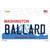 Ballard Washington Novelty Sticker Decal