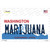 Marijuana Washington Novelty Sticker Decal