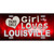 This Girl Loves Louisville Novelty Metal License Plate