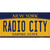 Radio City New York Novelty Sticker Decal