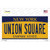 Union Square New York Novelty Sticker Decal