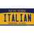 Italian New York Novelty Sticker Decal
