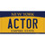 Actor New York Novelty Sticker Decal