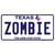 Zombie Texas Novelty Sticker Decal