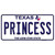Princess Texas Novelty Sticker Decal