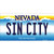 Sin City Nevada Novelty Sticker Decal