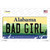 Bad Girl Alabama Novelty Sticker Decal