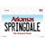 Springdale Arkansas Novelty Sticker Decal