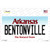 Bentonville Arkansas Novelty Sticker Decal