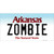 Zombie Arkansas Novelty Sticker Decal